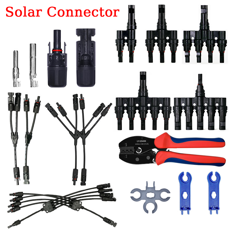 Solar Cable Mc4 Connector - Conector solar fotovoltaico 1000v 30a t