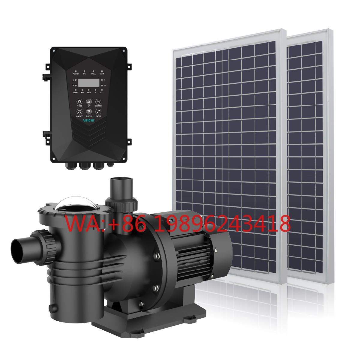 Hybrid Solar Inverter - Bomba de Piscina Solar VEICHI AC