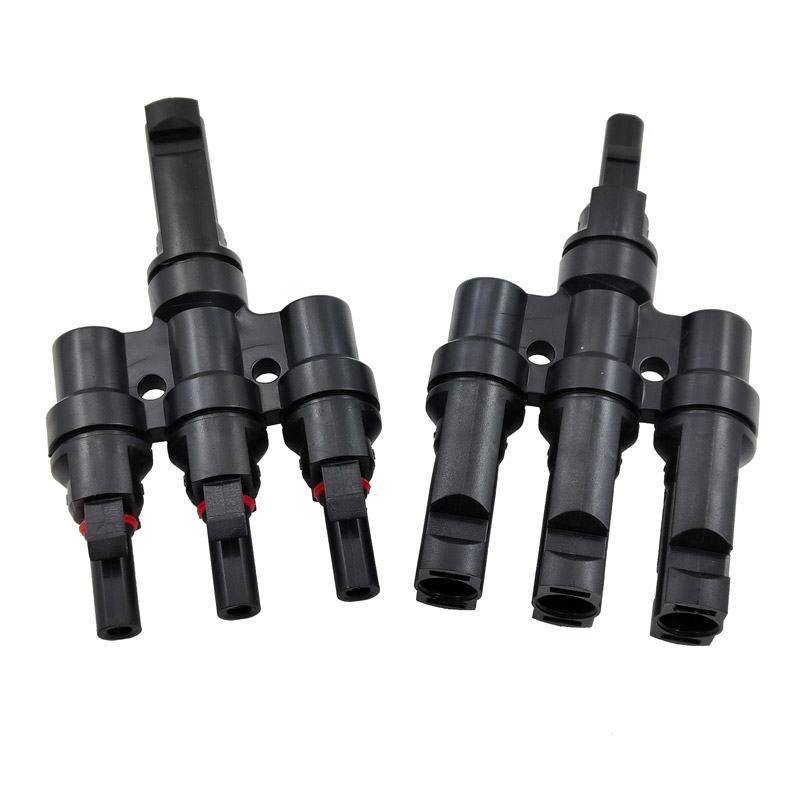 Solar Cable Mc4 Connector - Um par de conector solar fotovoltaico