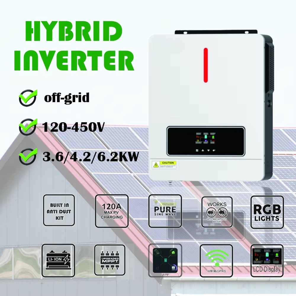 Hybrid Solar Inverter - Inversor Solar Híbrido MPPT de Alta