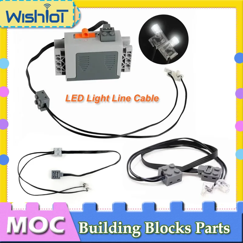 Renewable Energy Lego - 1 pçs/2 pçs led luz power