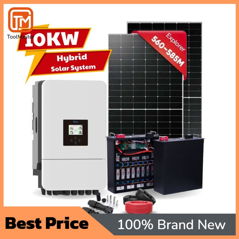 Hybrid Solar Inverter - 【Promoção Quente】Sistema Solar de 10KW Deye,