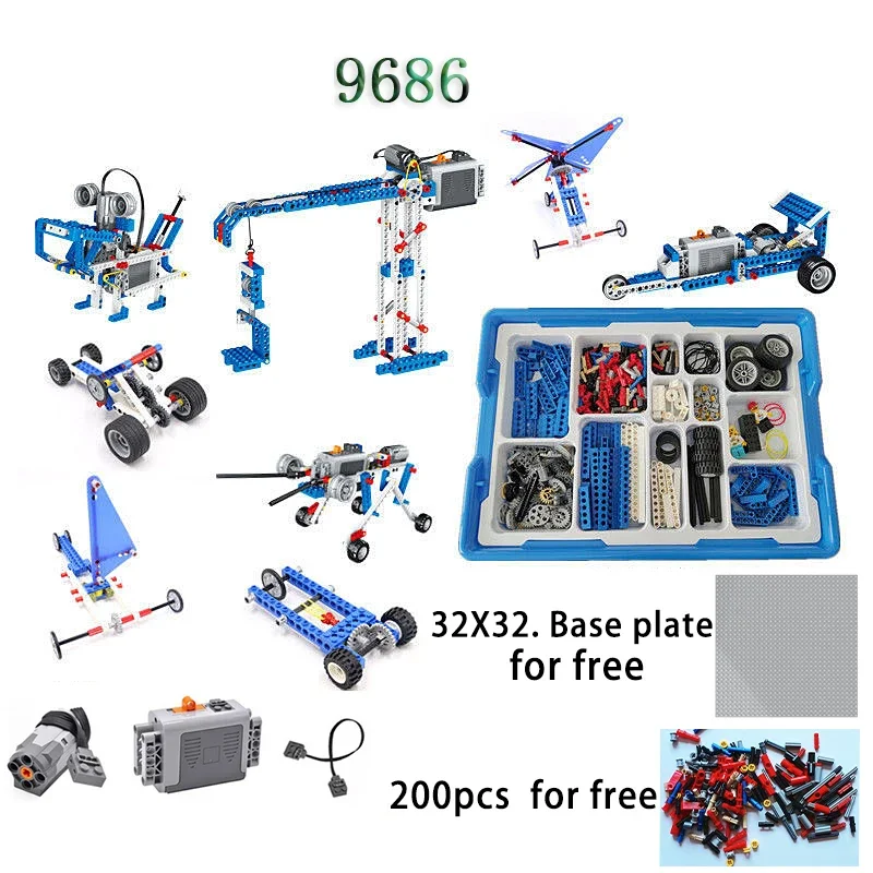 9686 peças de alta tecnologia  - Renewable Energy Lego avaliação e preço