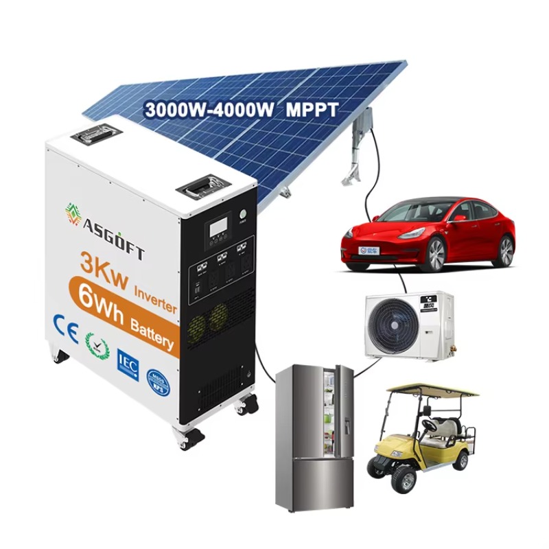 6kwh ao ar livre tudo em um es - Hybrid Solar Inverter avaliação e preço