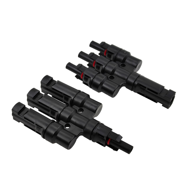 Um par de conector solar fotov - Solar Cable Mc4 Connector avaliação e preço