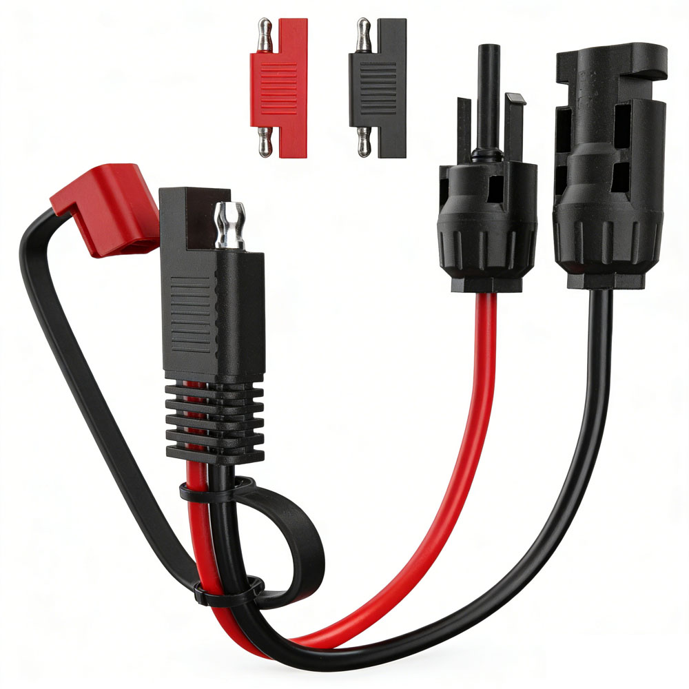 Conectores Solares SAE+MC4 de  - Solar Cable Mc4 Connector avaliação e preço