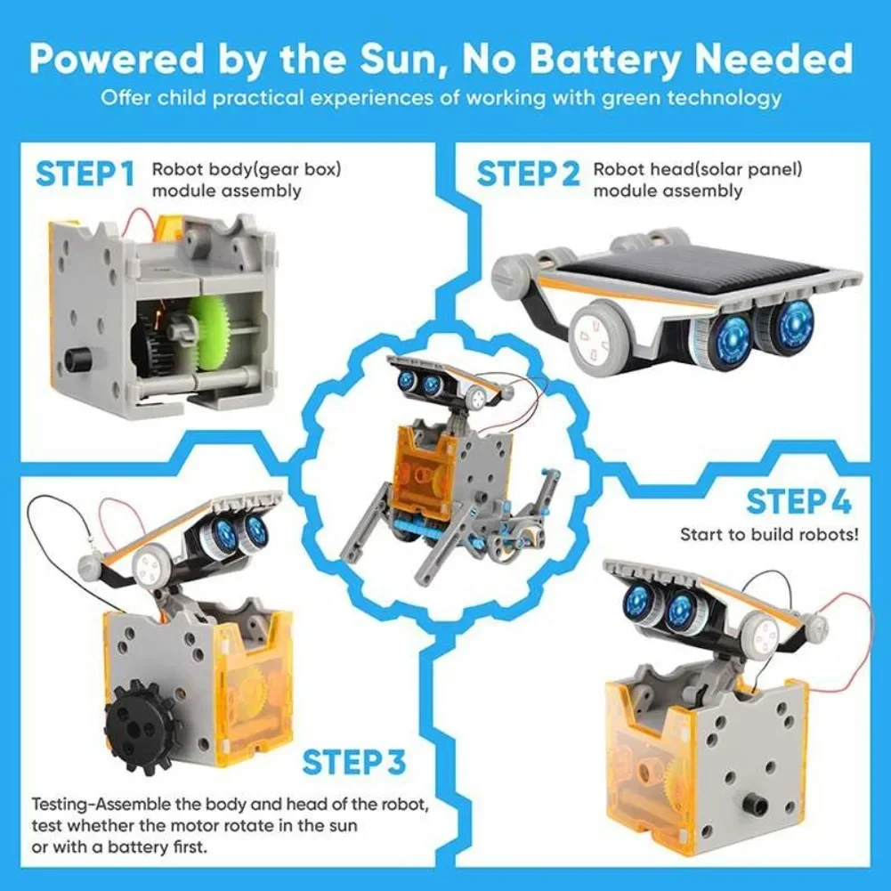 13 em 1 robô movido a energia  - Renewable Energy Lego avaliação e preço
